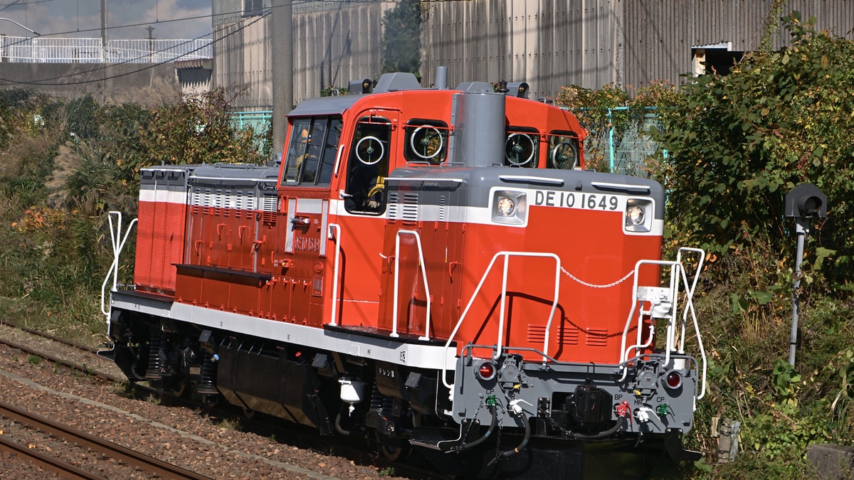 JR東】DE10-1649秋田総合車両センター構内試運転 |2nd-train鉄道