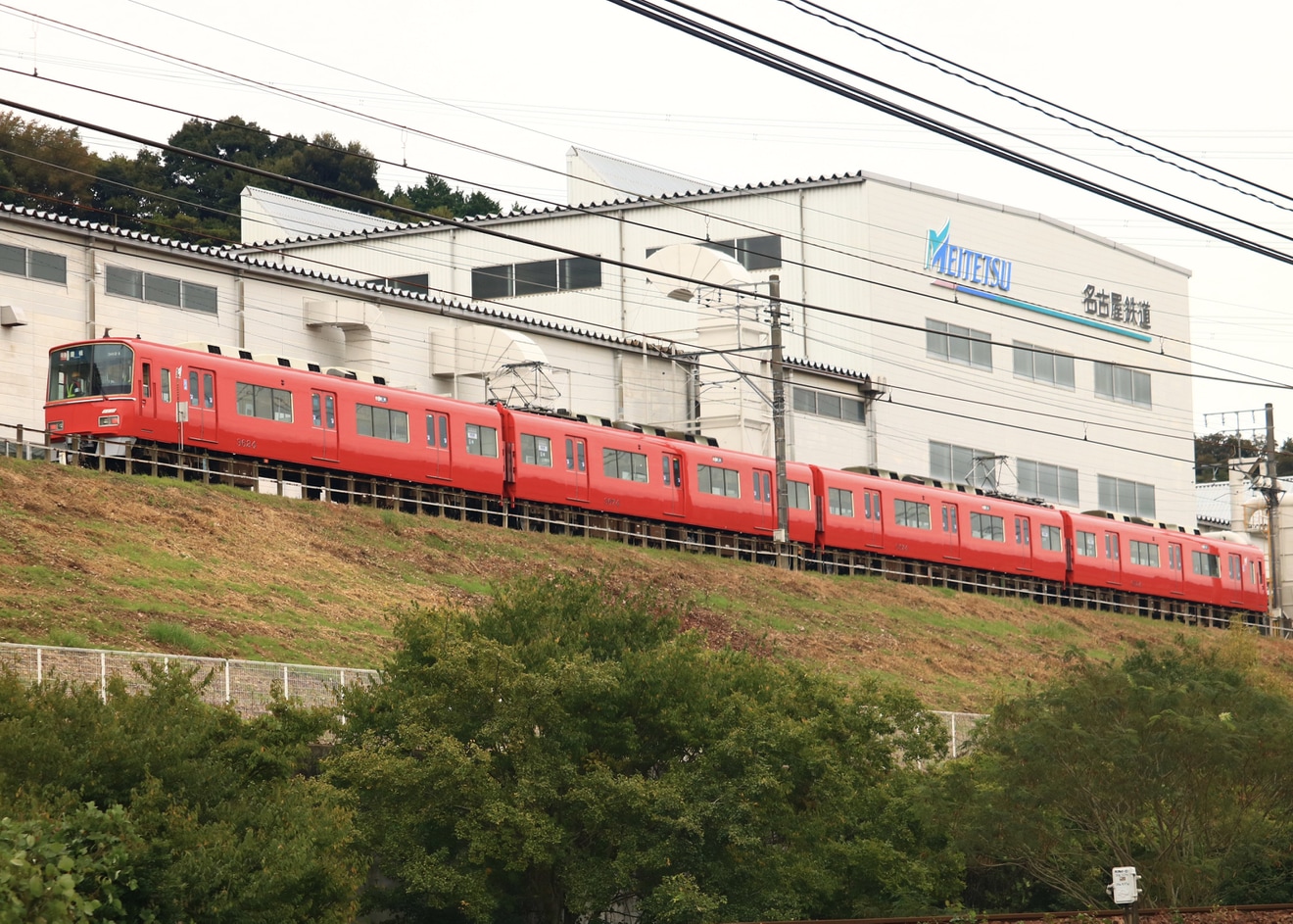 【名鉄】3500系3524F舞木検査場出場試運転 の拡大写真