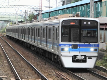 【北総】7300形7318編成宗吾車両基地入場回送