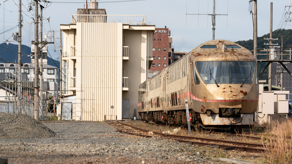 京都丹後】KTR001形「タンゴエクスプローラー」第一編成の解体・搬出