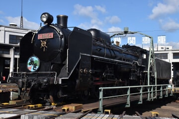 【JR西】C59-164が京都鉄道博物館の転車台へ展示