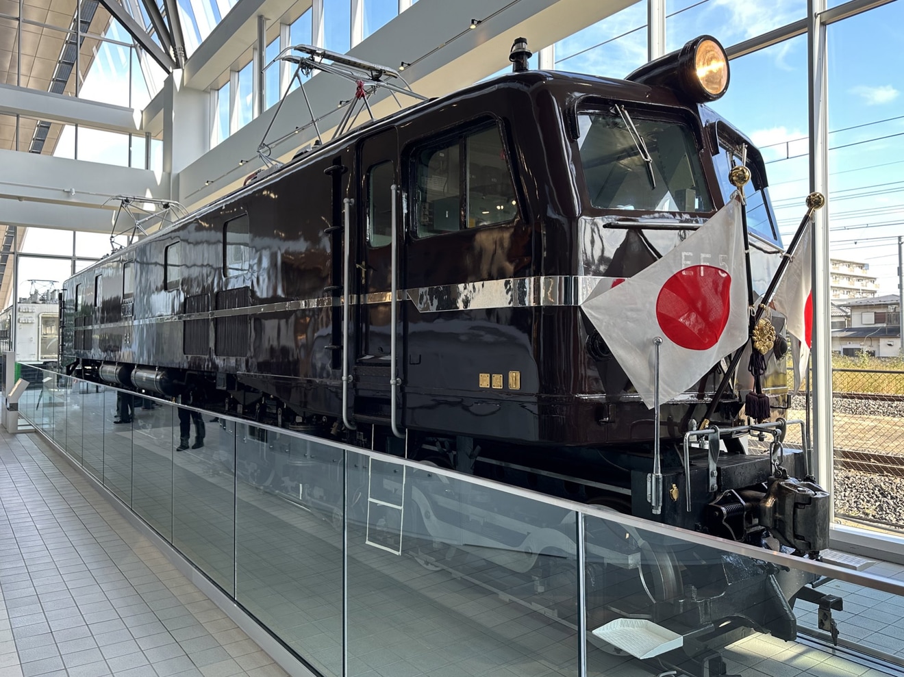 【JR東】EF58-61が鉄道博物館にて展示開始の拡大写真