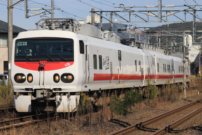 【JR東】E491系による阿武隈急行線検測