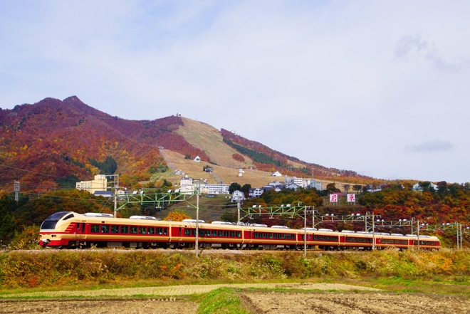 【JR東】E653系国鉄色特急「とき」を臨時運行を不明で撮影した写真