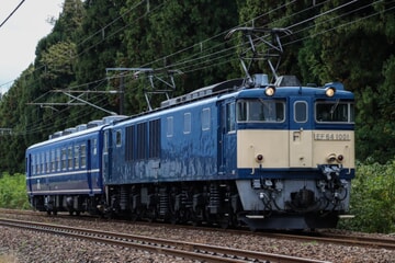 【JR東】EF64-1001+オヤ12-1が新津へ回送