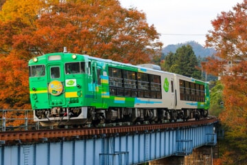 【JR東】快速「水郡線紅葉風っこ号 」を臨時運行