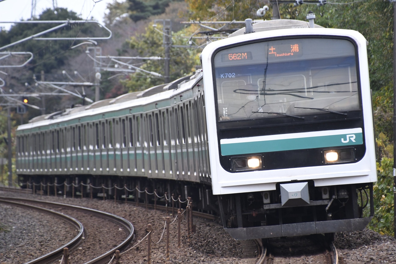 【JR東】E501系が土浦行きの運用を代走の拡大写真