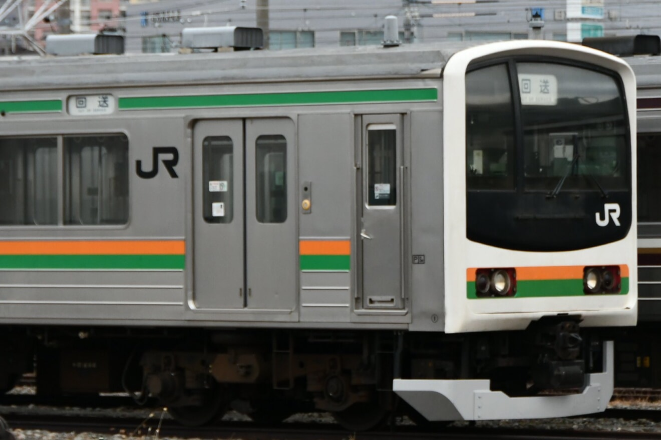 【JR東】205系Y5編成のうち3両が解体線への拡大写真