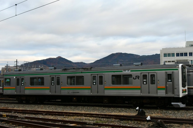 【JR東】205系Y5編成のうち3両が解体線へを長野総合車両センター付近で撮影した写真