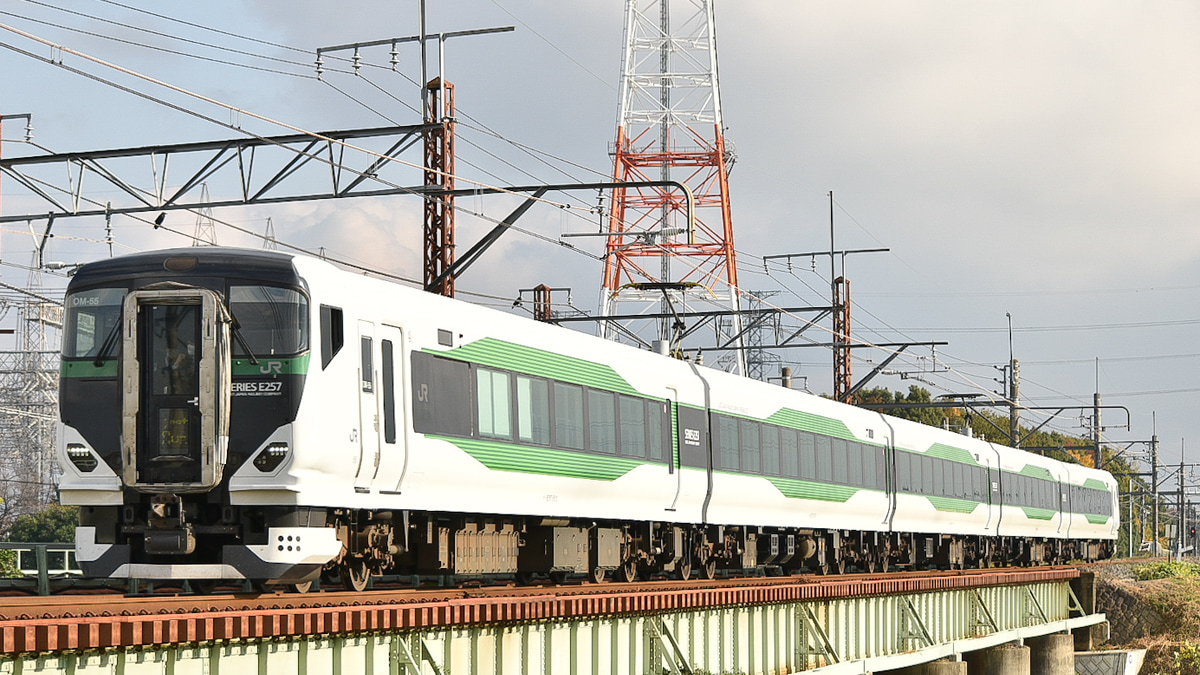 ゆうやJR鉄道乗務員 JR東】E257系OM-55編成高崎線乗務員訓練 |2nd-train鉄道ニュース