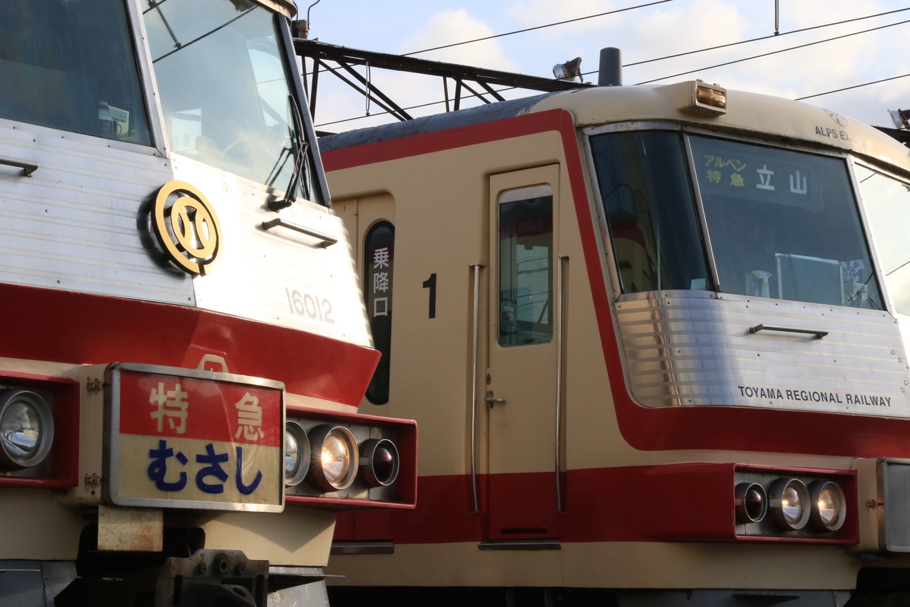 【地鉄】鉄道ファン有志による新旧レッドアロー撮影会の拡大写真