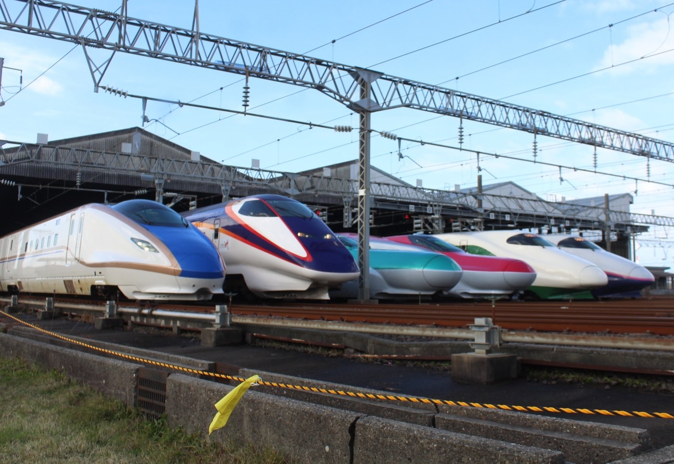 【JR東】「新潟新幹線車両センタープレミアム撮影会」開催の拡大写真