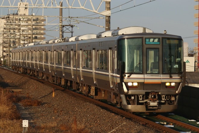 【JR西】223系P01編成が京都地区での営業運転を開始