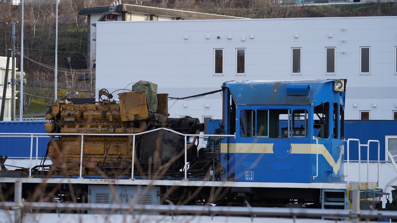 【太平洋石炭】太平洋石炭販売輸送 臨港線の機関車が解体の拡大写真