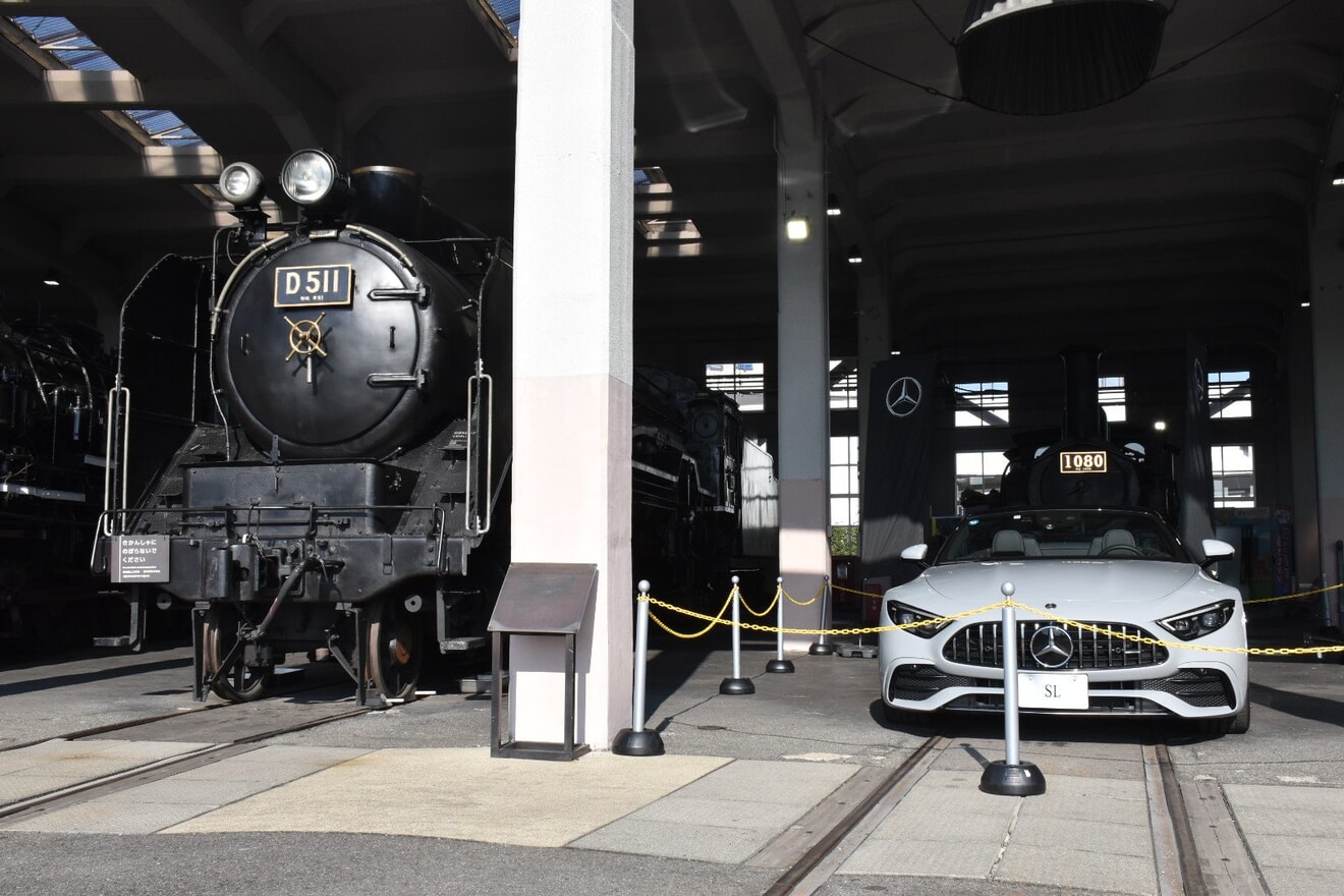【JR西】YANASE Mercedes-Benz Special Days in 京都鉄道博物館 2022の拡大写真