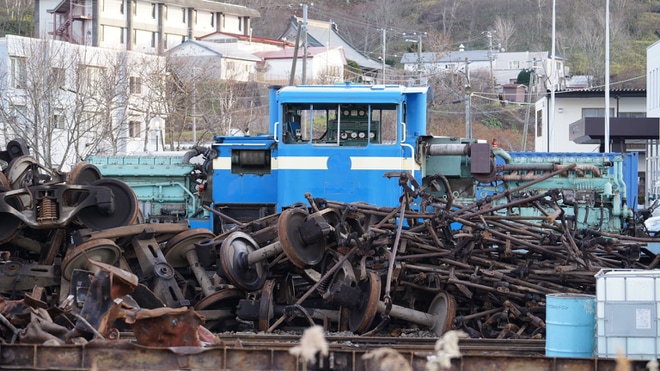 【太平洋石炭】太平洋石炭販売輸送 臨港線の機関車が解体を不明で撮影した写真