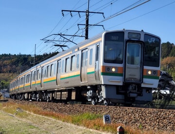 銘板 日本国有鉄道 211系 211系2000番台（N54編成）が入線しました。KATO 10-1849