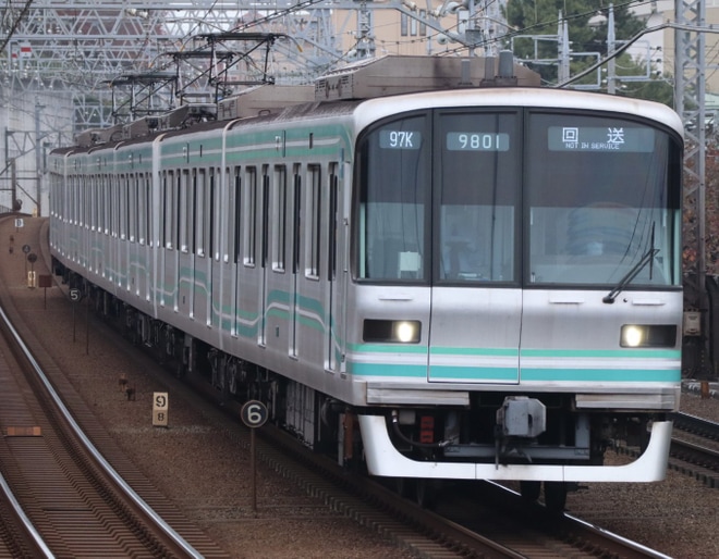 【メトロ】9000系9101Fが新横浜線で試運転