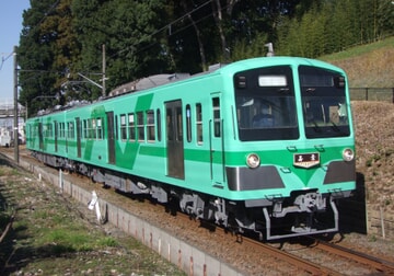 【流鉄】5000形5004F「若葉」新塗装が試運転