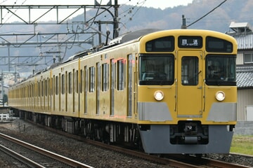 【西武】2000系2085F武蔵丘車両検修場入場回送(202211)