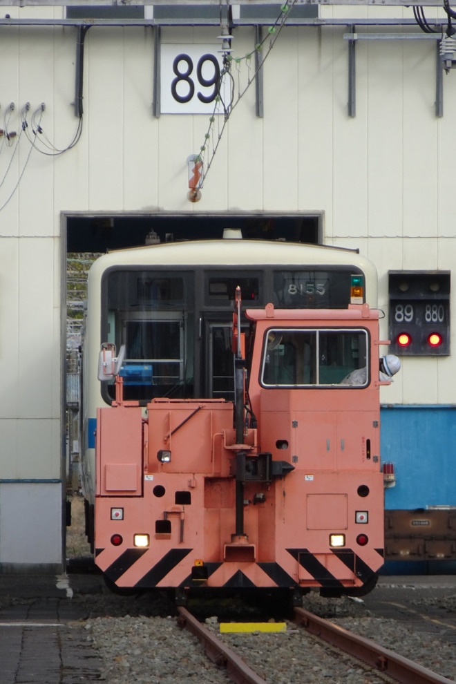 【小田急】8000形8055×4(8055F)廃車に伴うクーラー・部品撤去