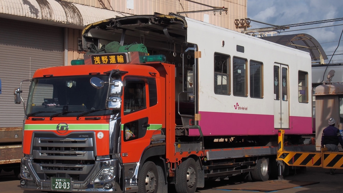 新京成】8800形8801編成が廃車陸送 |2nd-train鉄道ニュース