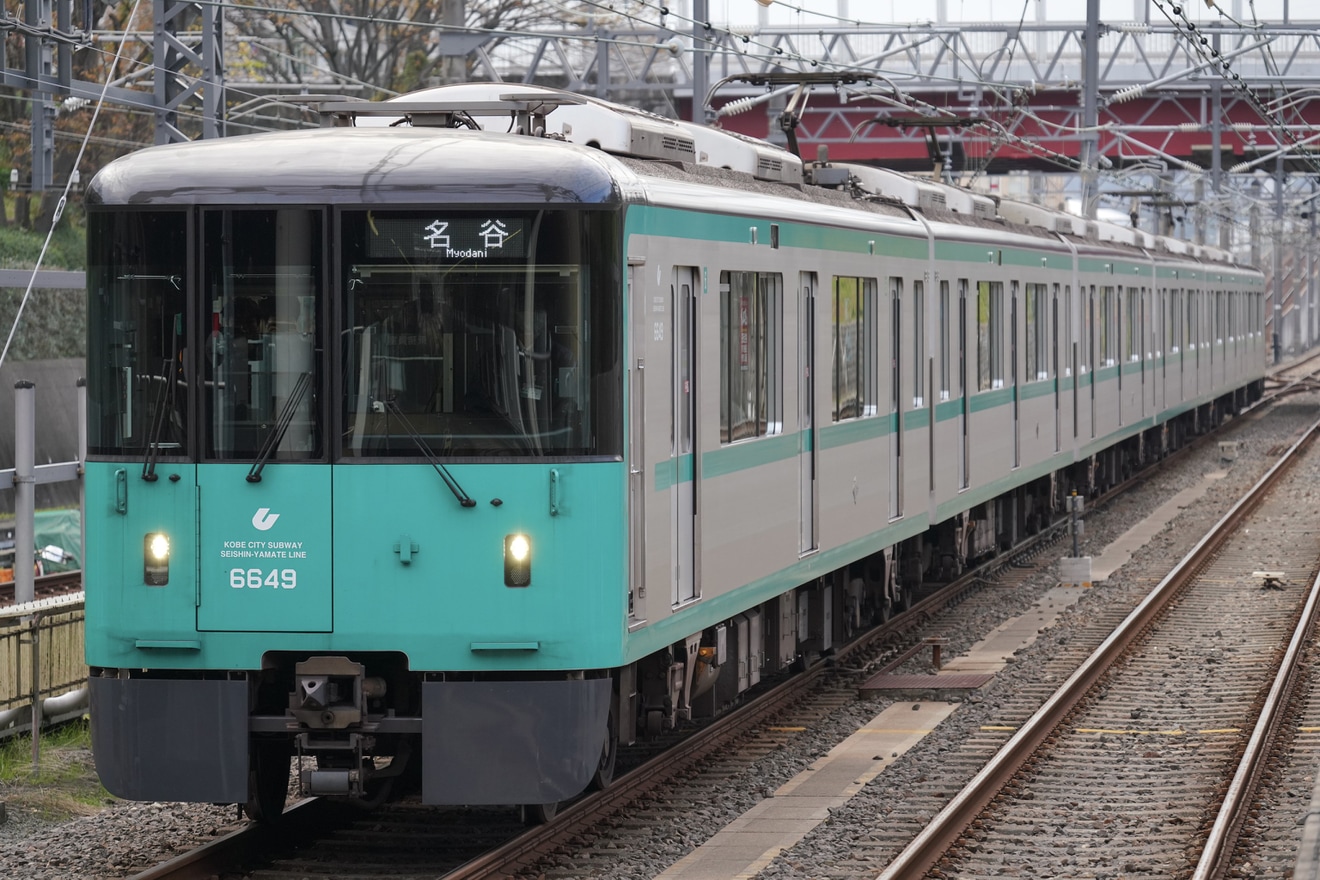 【神戸市交】6000形6149Fを使用した見学ツアー特別列車の拡大写真
