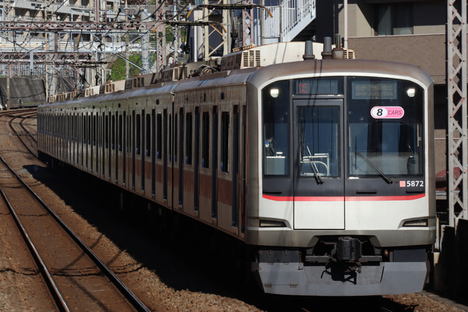 【東急】5050系5172F試運転をあざみ野駅で撮影した写真