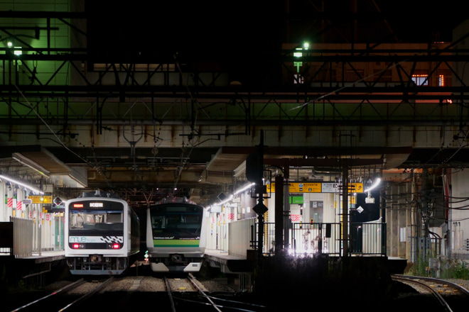 【JR東】209系「Mue-Train」 横浜線試運転を鴨居～中山間で撮影した写真