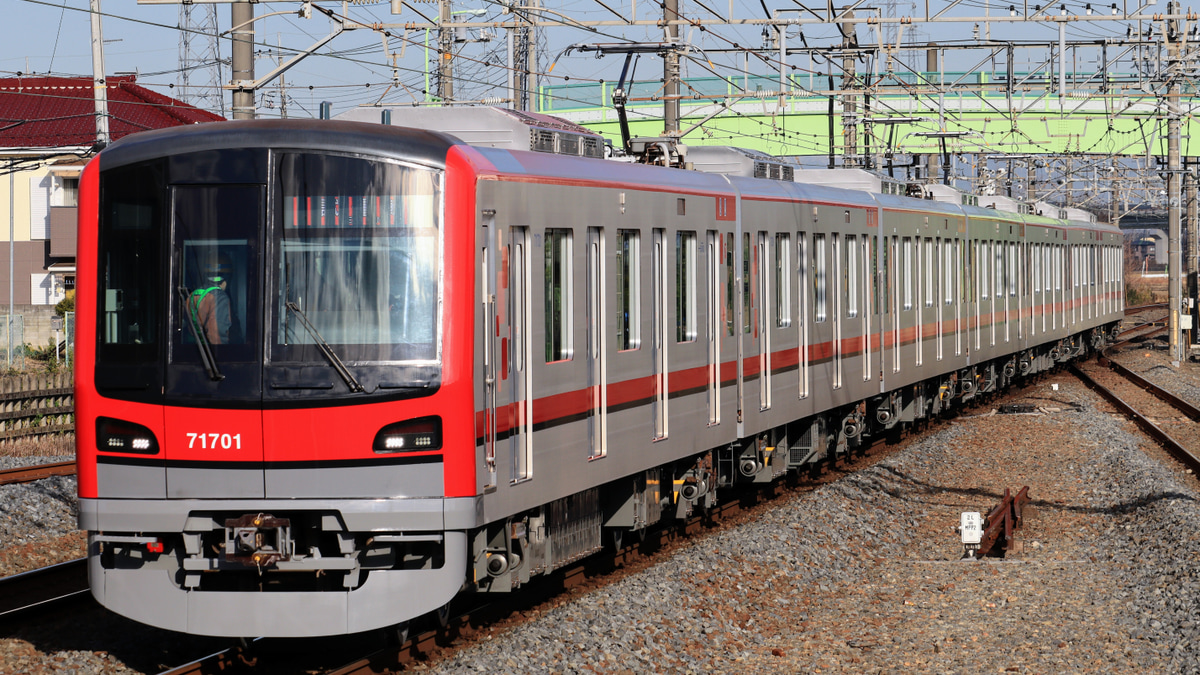 東武】70000系71701F 南栗橋工場出場試運転(202212) |2nd-train 東武】70000系71701F 南栗橋工場出場試運転(202212) |2nd-train