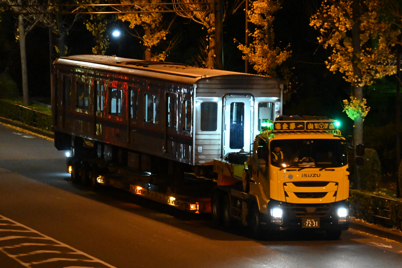 【都営】6300形6308F廃車陸送の拡大写真