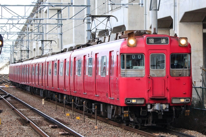 【名鉄】100系111F舞木検査場入場回送を知立駅で撮影した写真