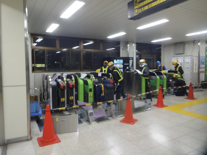 【JR東】東大宮駅にQRコード対応と思われる新型改札機が導入