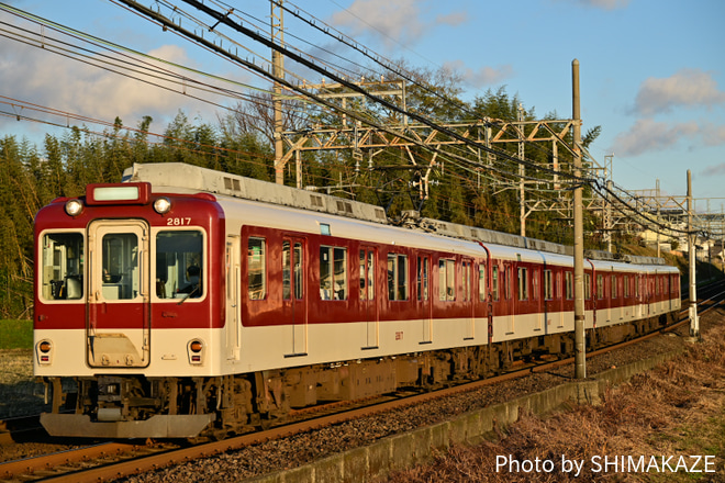 【近鉄】みえ松阪マラソン2022開催に伴う臨時列車を桃園～伊勢中川間で撮影した写真