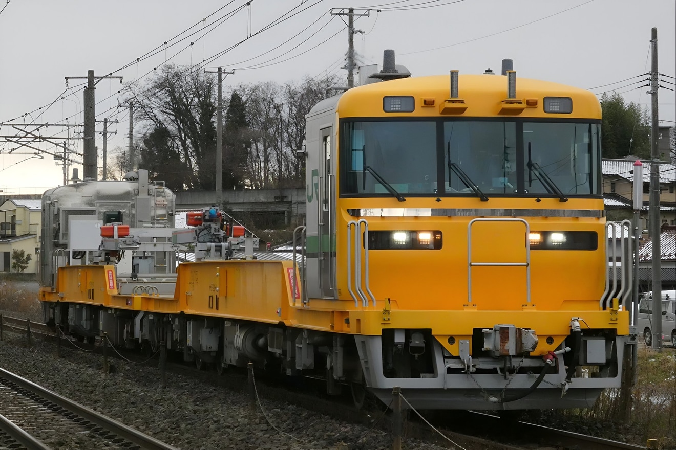 【JR東】キヤE195系 ST-1編成郡山総合車両センター入場回送の拡大写真