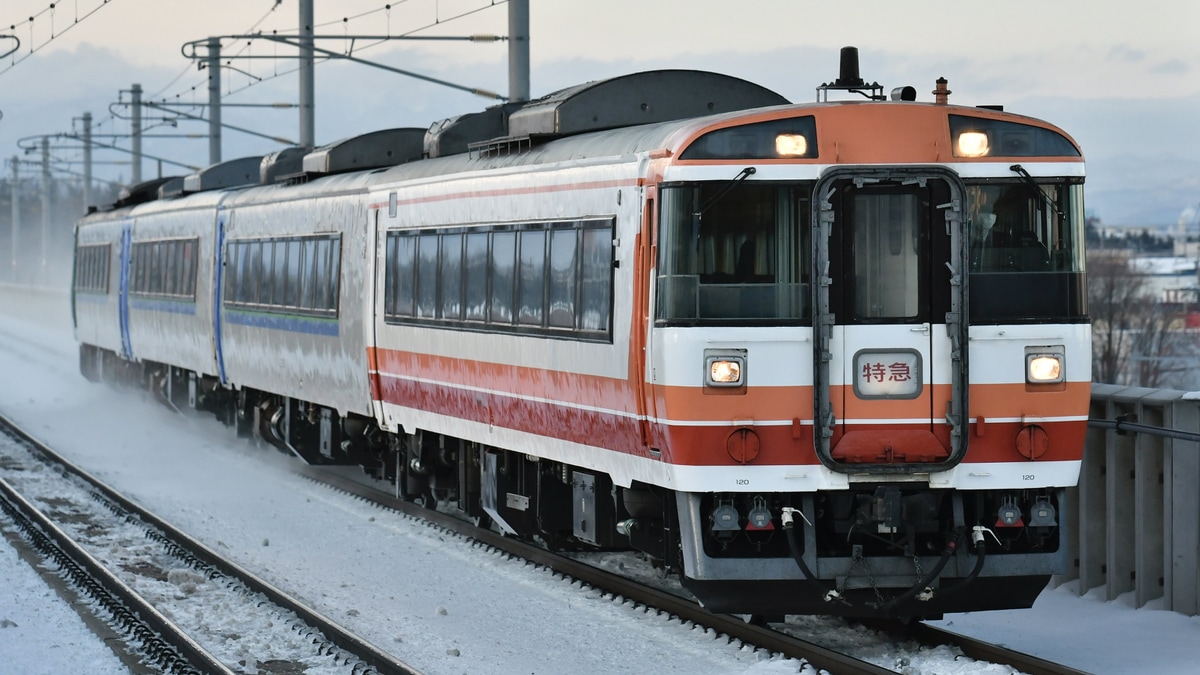 JR北】新特急色先頭でキハ183系4両が下り特急宗谷を代走 |2nd-train鉄道ニュース