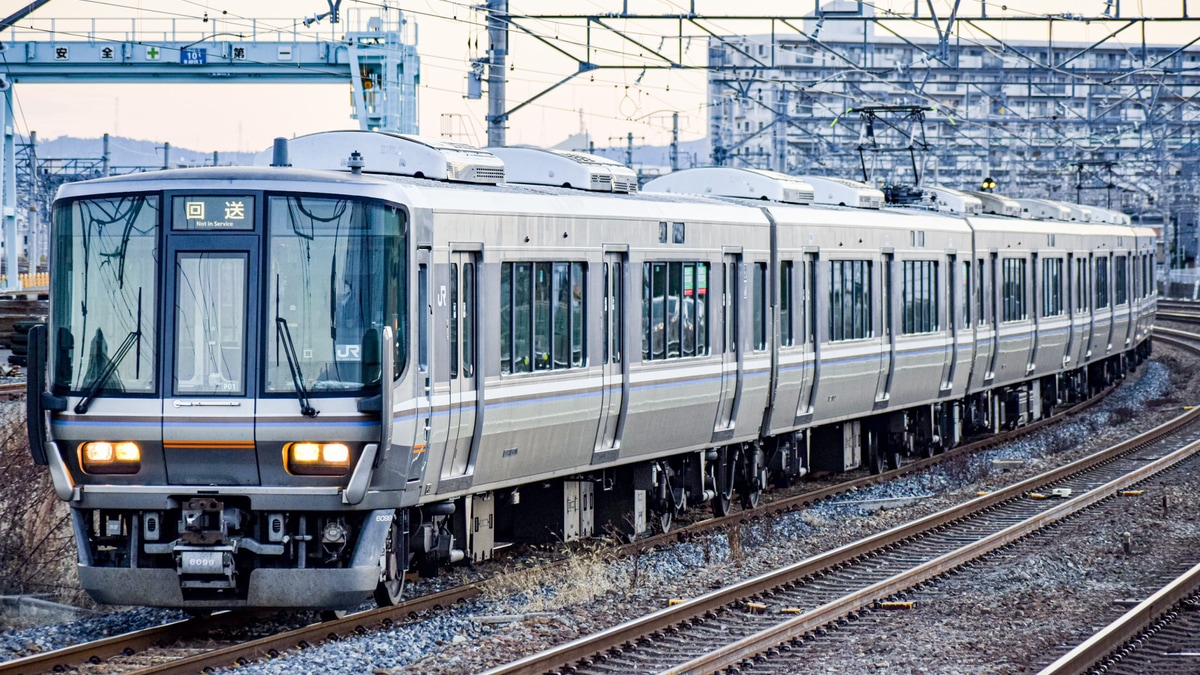 JR西】223系P01編成吹田総合車両所入場回送 |2nd-train鉄道ニュース