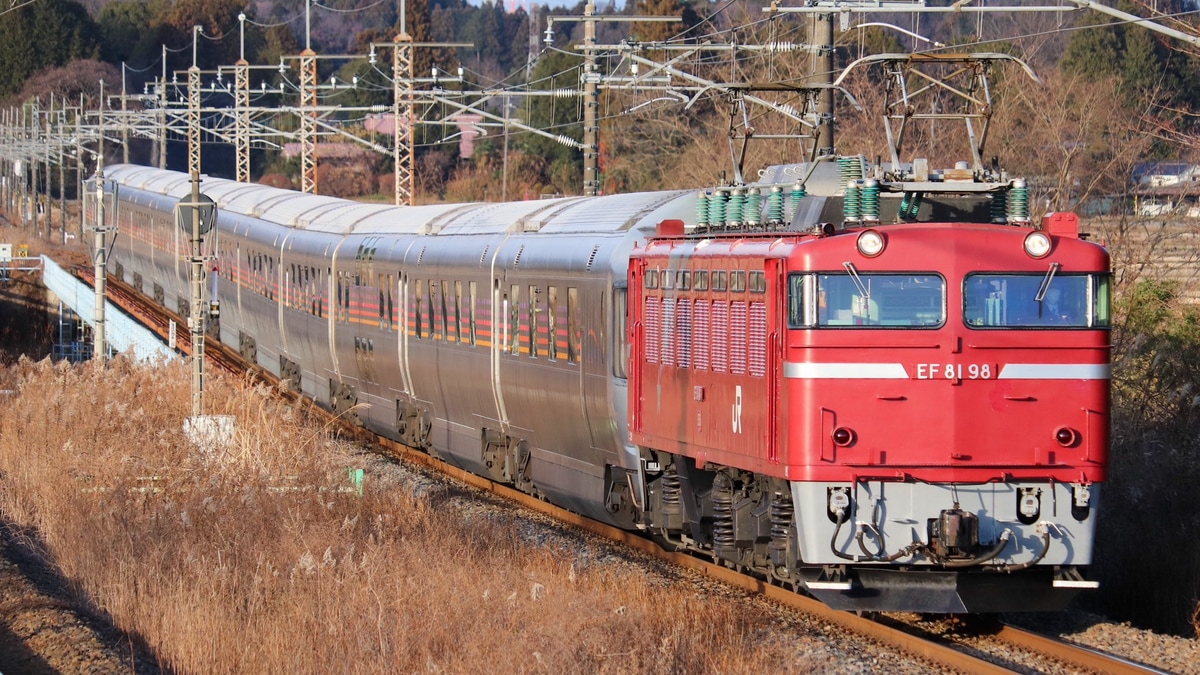 JR東】EF81-98牽引仙台行きカシオペア紀行返却回送 |2nd-train