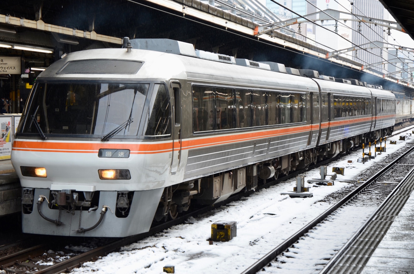 【JR海】キハ85系3両の回送列車の拡大写真
