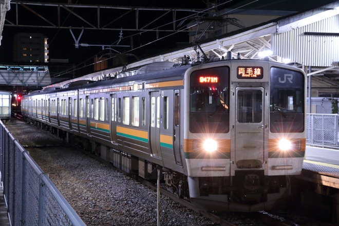 【JR東】あしかがフラワーパークのイルミネーションイベント開催に伴う臨時列車を不明で撮影した写真