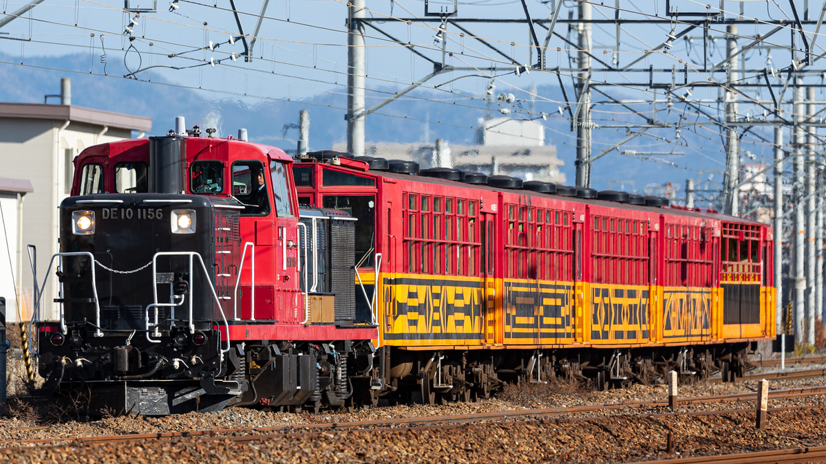 嵯峨野】嵯峨野トロッコ吹田入場配給 |2nd-train鉄道ニュース