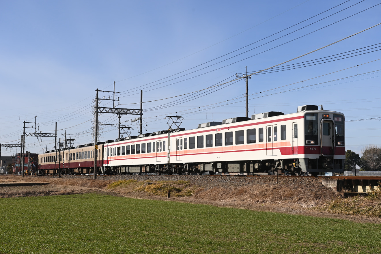 【東武】6050系6162F,6173F 廃車回送の拡大写真
