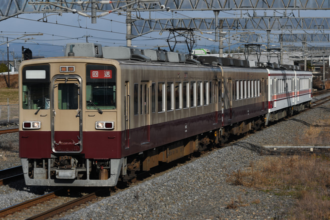 【東武】6050系6162F,6173F 廃車回送を板倉東洋大前駅で撮影した写真