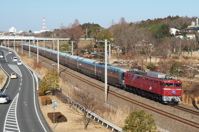 【JR東】EF81-98牽引常磐線回りでの仙台行きカシオペア紀行運転