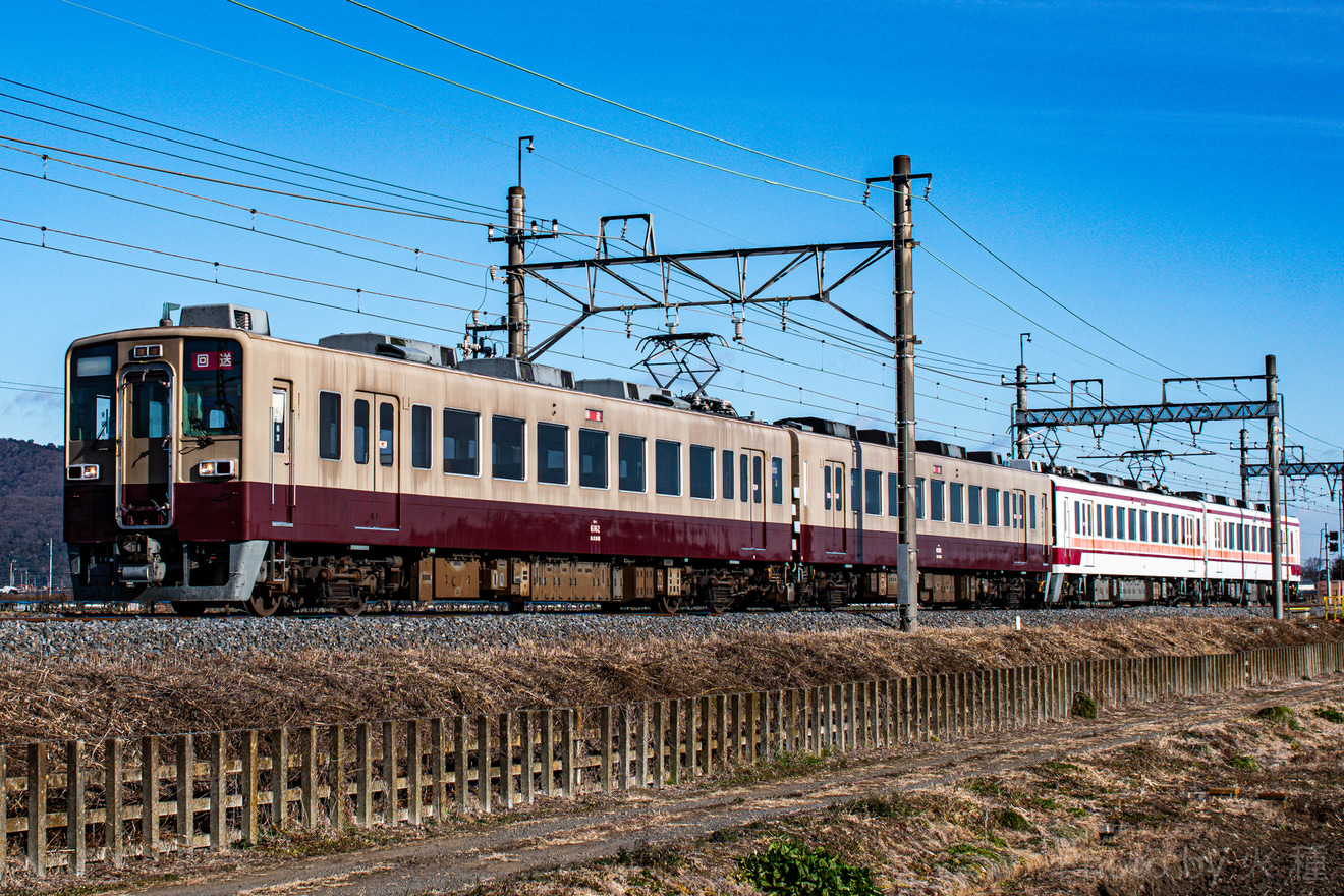 【東武】6050系6162F,6173F 廃車回送の拡大写真