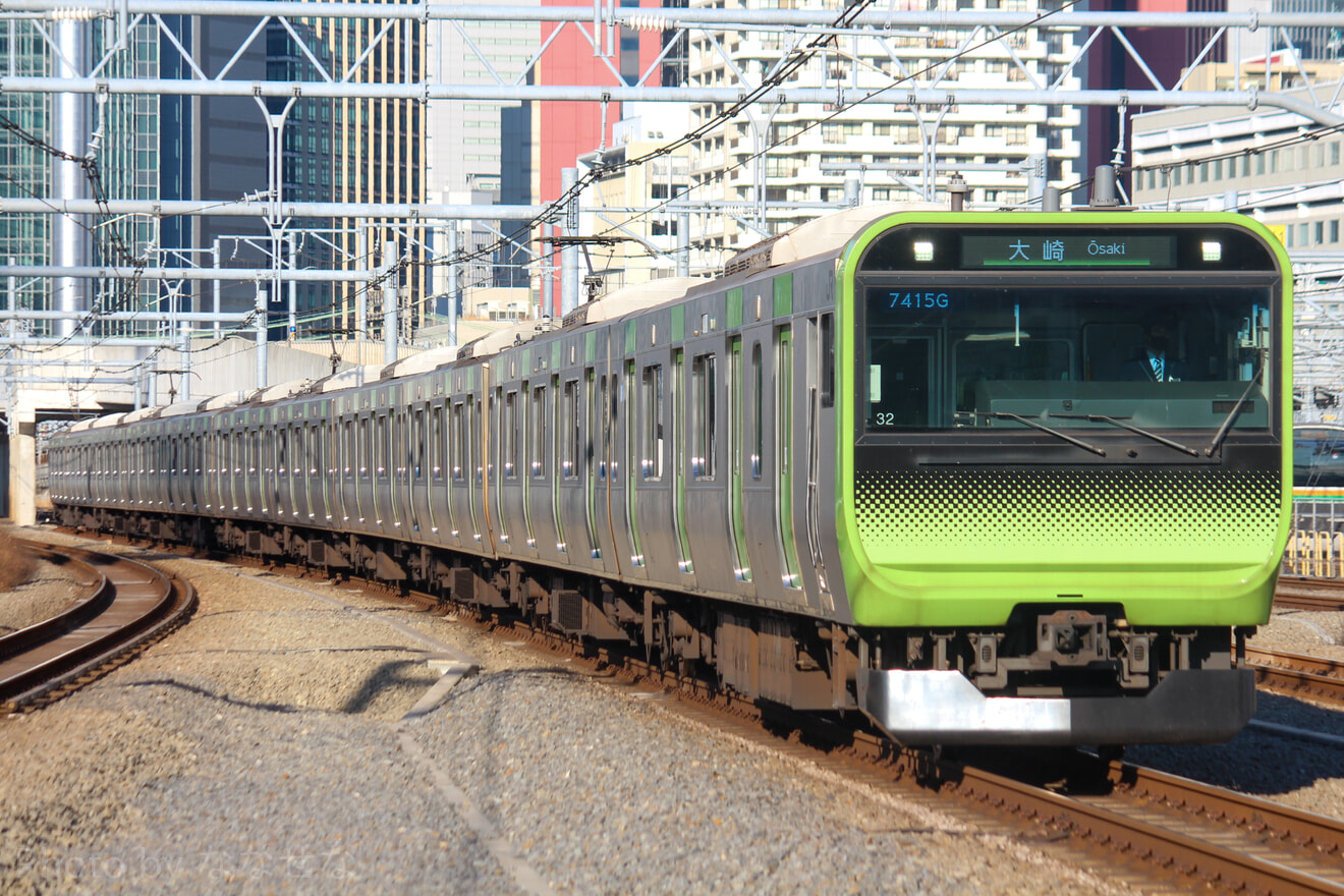 【JR東】山手線渋谷駅ホーム切り替え工事に伴う山手線の臨時ダイヤの拡大写真
