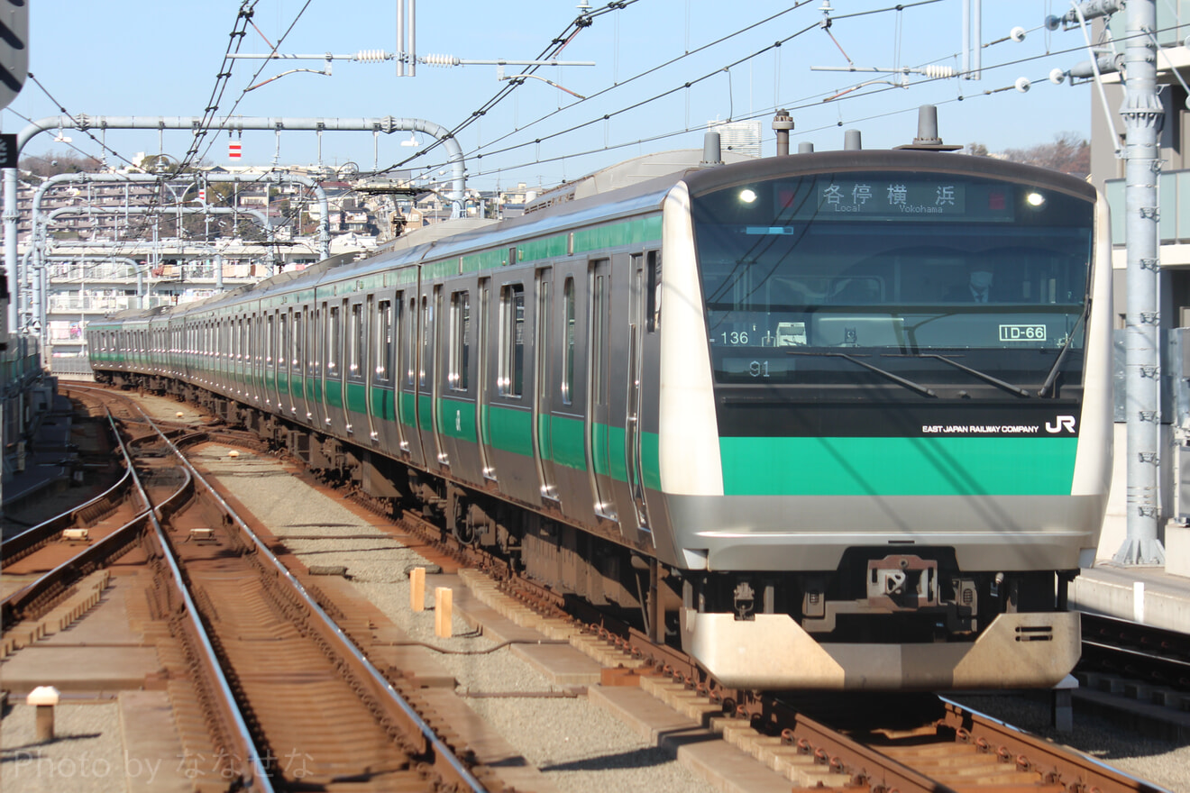 【JR東】E233系が相鉄線横浜駅への拡大写真