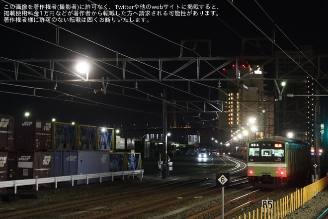 【JR西】201系ND611編成吹田総合車両所へ廃車回送