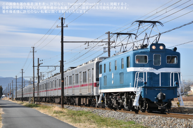 【東武】10030型11637F+11442F南栗橋工場入場回送