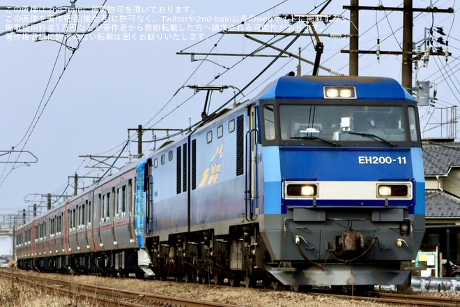【しな鉄】SR1系S304+S305+S306編成 J-TREC出場甲種輸送